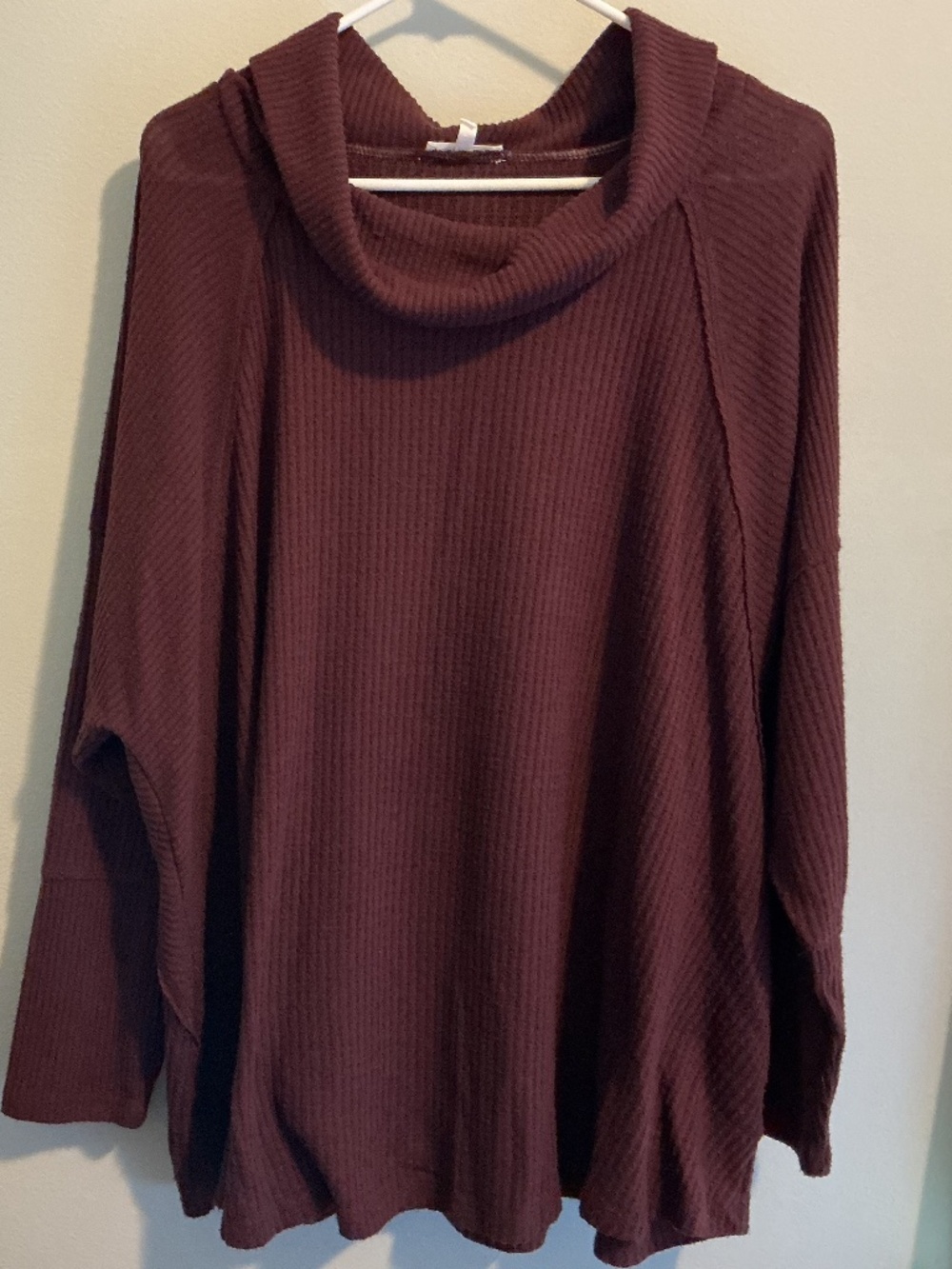 Plus Size Cowl Neck Top